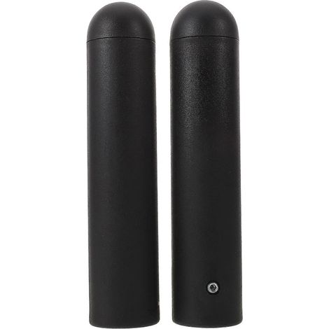 Adaptateurs pour barre d'haltères (lot de 2) : conversion haltères/barre - Adaptateur en plastique 5 cm x 22 cm - Accessoires pour équipement de musculation - Fixation pour barre d'haltérophilie (1/5)