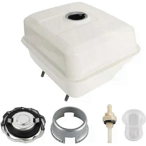 Réservoir de carburant (1 pièce) compatible avec les moteurs à essence GX240, GX270, GX340 et GX390 pour tondeuses à gazon Honda. Pièces détachées pour outils de jardin motorisés Honda. (1/5)