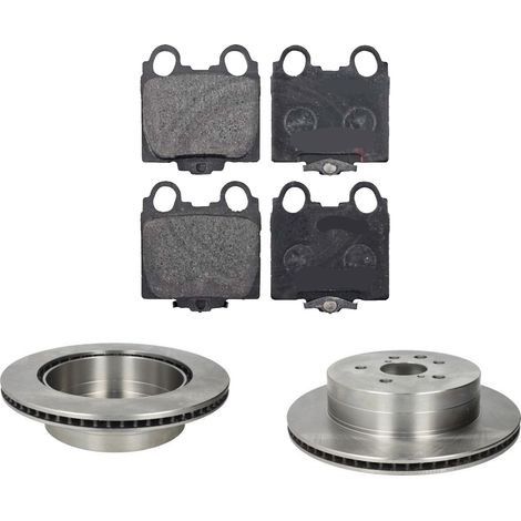 KIT FRENI POSTERIORI compatibile con LEXUS GS (S19) - DISCHI + PASTIGLIE OEM: FDB1610, FDB4001 / 17682 /SOSTITUZIONE DIRETTA/BASSA POLVERE/SILENZIOSO (1/5)
