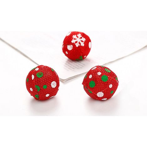 Balle Pour Chat - Laine Colorée Avec Clochette Intégrée - Jouet D'interaction Intérieur Pour Chaton Et Chat Adulte - Lot De 5 (1/4)