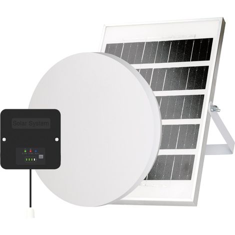 Plafón solar LED Telfer 6W 6500K (1/5)