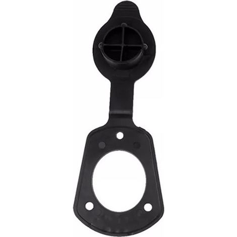 Kayak support, fishing rod socket, PVC protective washer, angled recessed fishing seat, kayak accessory (one piece)