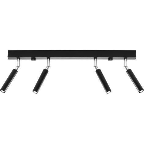 Lámpara de techo Eyetech 4 negra (1/5)