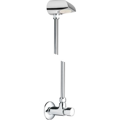 Kit doccia con rubinetto temporizzato 25 sec soffione e tubo di collegamento - Idral Modern KSA20/36-30 (1/5)