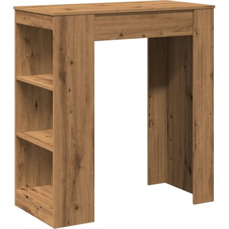 Maison Exclusive - Tavolo Bar con Rastrelliera Rovere 95x47x103,5 cm Multistrato