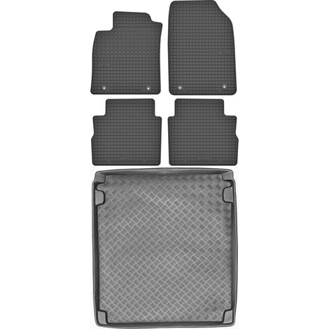 Opel Vectra C Kombi (2003–2008) – Set: Gummifußmatten + Kofferraummatte (1/5)