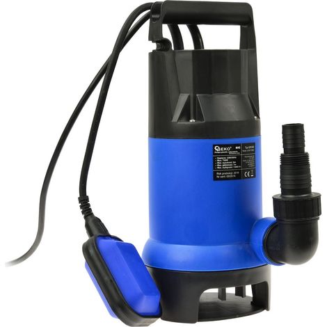 Bomba de plástico para agua sucia 750W con flotador GRANDE (4) (1/5)