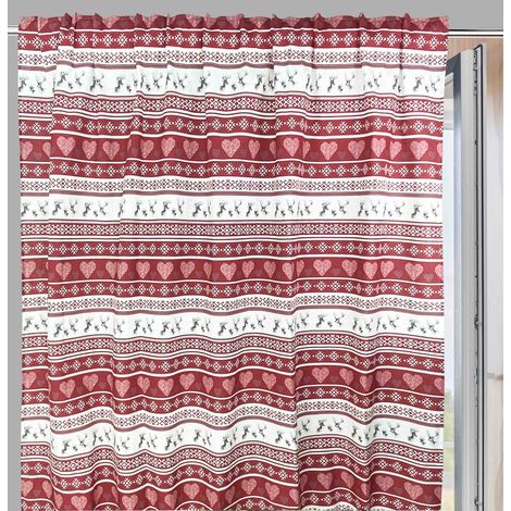 TENDA CERVINO rosso cm.160X300 confezionata MADE in ITALY (1/5)