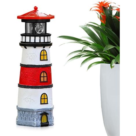 Lampe Solaire Maison Lumineuse Décoration Figurine LED pour Jardin Lumière Décorative Allumage Automatique Jardin Terrasse Cour Paysagère (1/5)