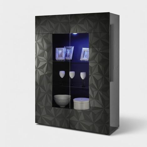 Moderne Vitrinenschrank mit Glastüren Mosca