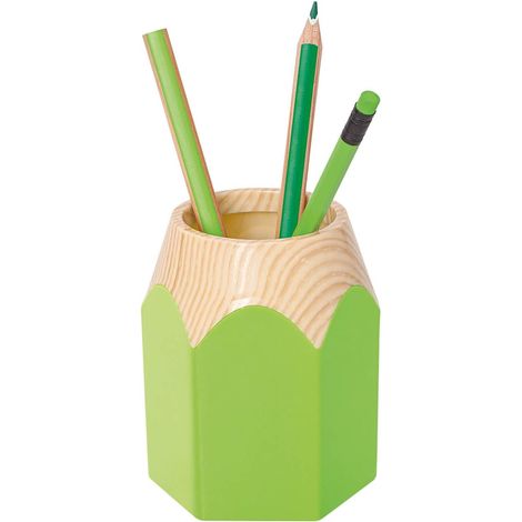 Support Crayon - En Plastique Résistant - Design Floral Creux - Pour Bureau Bureau Maison École - 1 Pièce (1/5)
