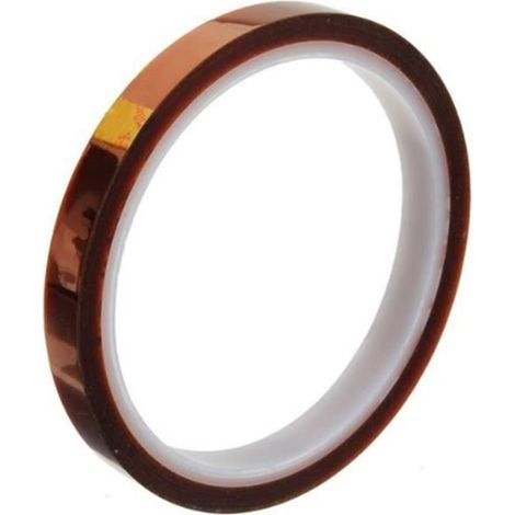 1pcs 10mm 100ft Heat Resistant 280℃ ruban Polyimide KAPTON Tape Rouleau (1/4)