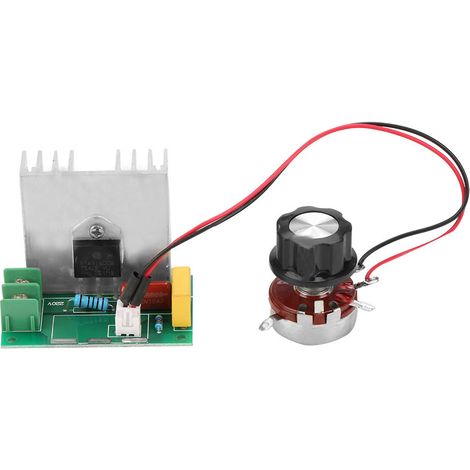 AC 0-220V 4000W 40A AC Motor-Drehzahlregler Spannungsregler LED-Dimmer (1/5)