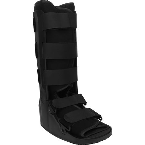 Bottes de marche hautes pour pieds cassés, chevilles foulées, fournitures orthopédiques médicales pour fractures, plâtre, taille XL (pour pointures 45 à 48) (1/5)