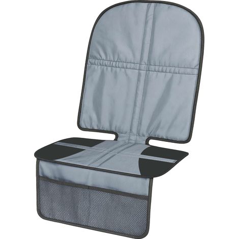 Coussin pour siège enfant Tidy Fred XL, tapis de protection pour siège enfant gris/noir (1/5)
