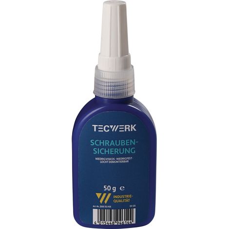 TECWERK Schraubensicherung 50g nf.nv.purpur Flasche TECWERK