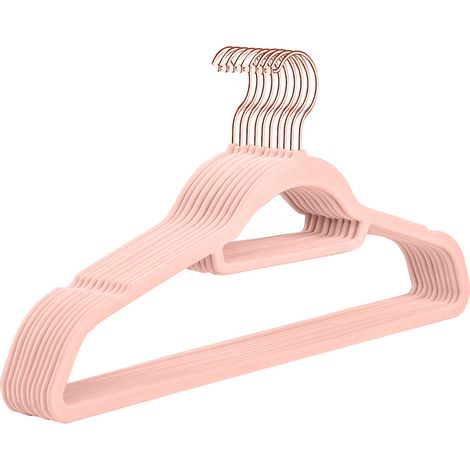 Cintre multifonction floqué antidérapant pour vêtements secs et humides, cintres magiques sans couture pour la maison, support à vêtements (1/5)