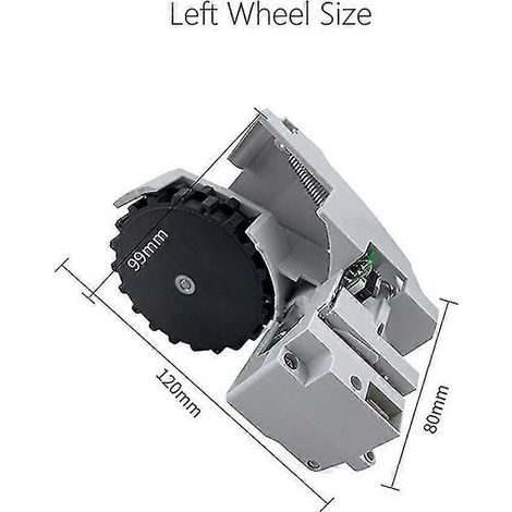 Pièces détachées pour robot aspirateur laveur Mijia 1c Stytj01zhm/mi : module de roue motrice gauche, accessoires pour robot de nettoyage (gauche). (1/5)