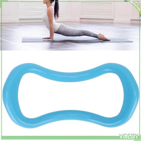 Anneau de yoga - FAFEICY - Léger - Portable - Renforcement musculaire - PVC (1/5)