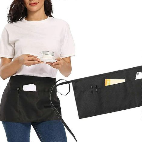 Tabliers à poches, lot de 3 - Tablier mi-taille imperméable (1/4)