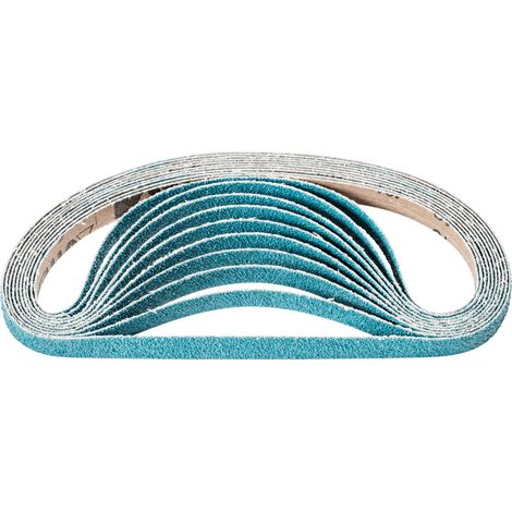 PFERD TOOLS Zirkon Schleifband BA 12x520mm Z40 für hohen Abtrag mit Bandschleifer 100 Stk