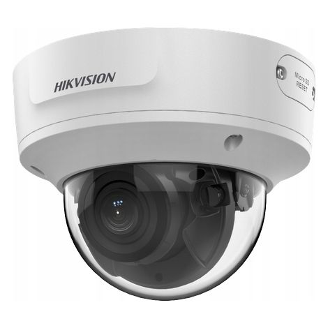 Telecamera di Sorveglianza IP Hikvision DS-2CD2723G2-IZS con Lente Variabile Motorizzata 2.8-12mm, WDR120, Tecnologia H.265+, Resistente alle Intemperie IP67, IK10, IR 40m, Acusense di 2� Generazione