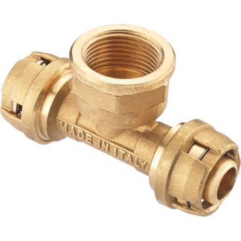 VRST Steck-T-Stück 16mm x 1/2IG