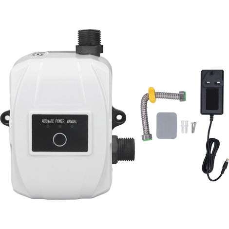 100-W-24-V-Miniatur-Kreiselpumpe zur automatischen Druckerhöhung für Rohrleitungen, mit UK-Stecker (100–240 V) – Wasserdruckverstärker für den Hausgebrauch (1/5)