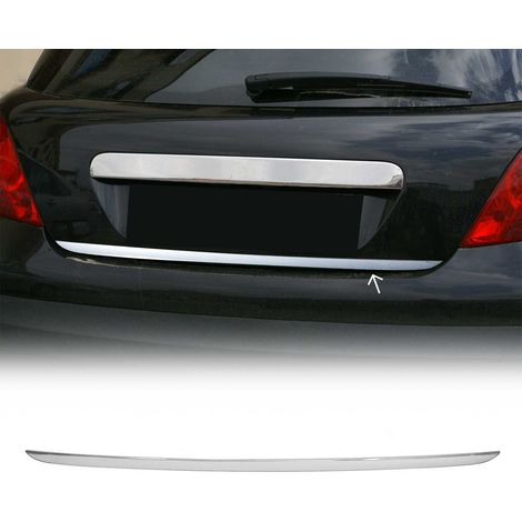 Garniture de Hayon Coffre pour Peugeot 207 2006-2015 Acier INOX (1/5)