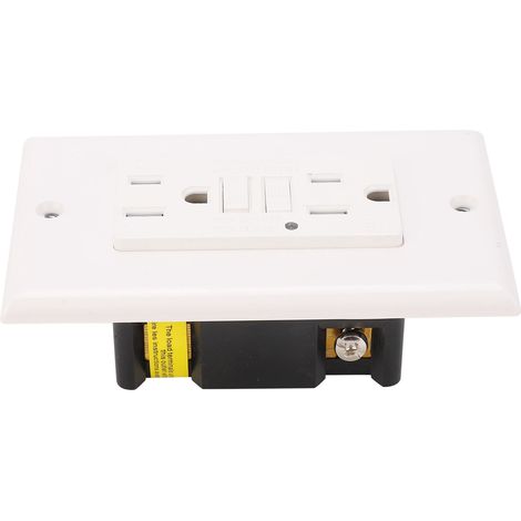 Prise Connectée Détection de Fuite Standard US Protection de Fuite à la Terre AC125V LD-3008C (1/5)