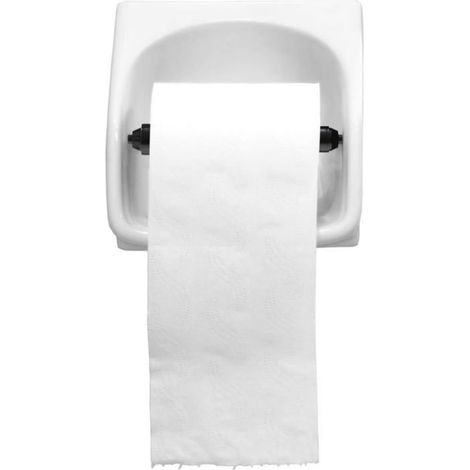 Mandrin Pour Porte-Rouleau De Papier Toilette - Extensible - 15,5 Cm - Plastique Avec Ressort - 2 Pièces (1/5)