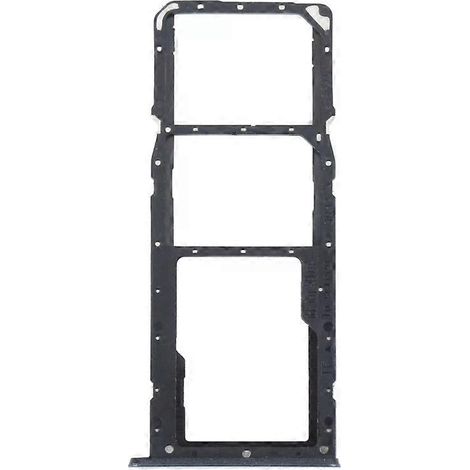 Kit de tiroirs pour carte SIM pour Realme C35 - Noir, comprenant les tiroirs SIM et micro SD (noir) (1/4)