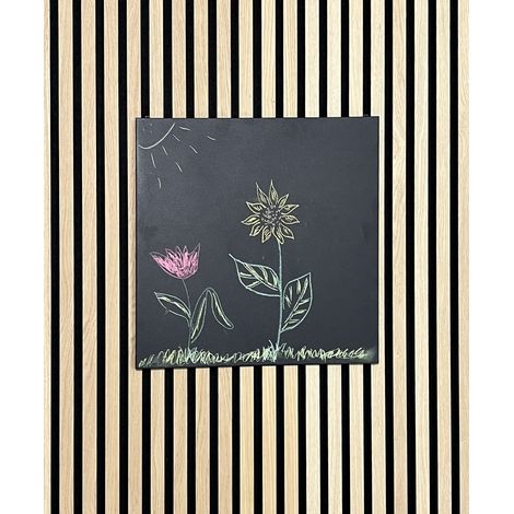 Neuhofer Letterboard für Akustikpaneele schwarz 45 x 44 x 2 cm Akustikpaneele (1/3)
