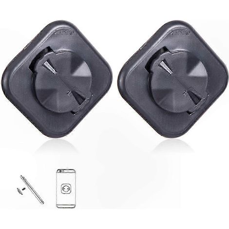 Lot de 2 adaptateurs pour compteur de vélo Garmin, support de téléphone étendu pour VTT et vélo de route (1/5)