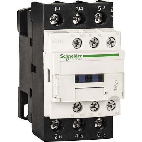 Contacteur TeSys LC1D 3P AC3 440V 12 A bobine 48 V CA - LC1D12E7 (1/2)