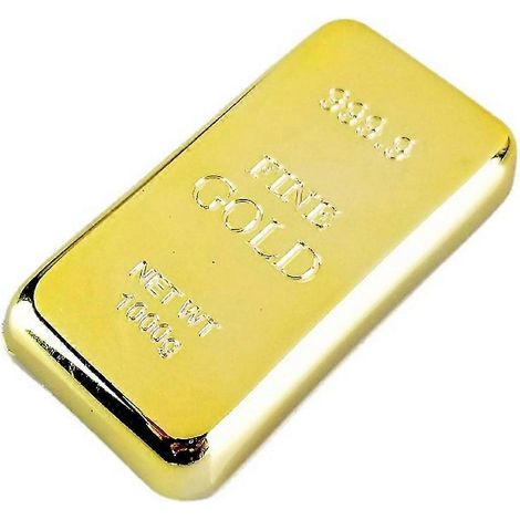 Ouvre-bouteille en forme de lingot d'or, aimanté, autocollant décoratif pour réfrigérateur, cadeau (1/5)
