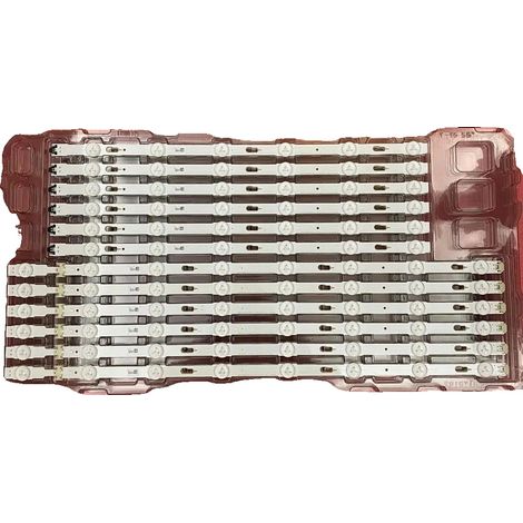 Bandeau LED, Matériau en Cuivre, Longueur de 1125 mm, 12 PCS/ensemble, 14 LEDs par Barre, Compatible avec Divers Modèles de Télévision (1/5)