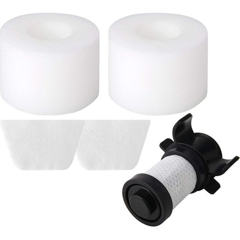 1 HEPA-Filter und 2 Schaumstofffilter für Shark IF200UKT IF250UKT Staubsauger (1/4)