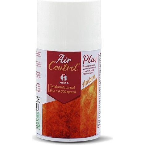 Deodorante Aerosol Concentrato Per Ambienti Air Control Plus Ambra