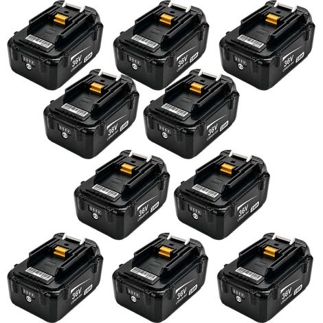 10x Batterie 36V 2.6Ah Li-Ion pour Makita BL3626 194874-0 BBC300 BHR261 BLM430 (1/5)