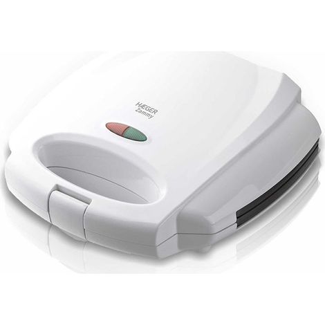 Sandwichmaker haeger zammy - 750w - Antihaftplatten - Deckel mit Verriegelung - automatische Abschaltung - Überhitzungsschutz -