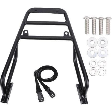 Porte-Bagages Arrière Autobike, Remplacement de Fer à Forte Charge pour 125 250 401 2024 2025, avec 2 Sangles élastiques (1/5)