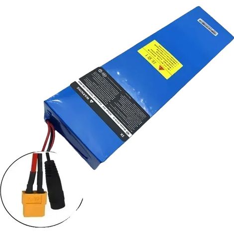 Batterie Lithium-ion, Capacité 60000mAh, Tension 48V, XT60-DC (1/2)