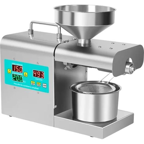 Ölpressmaschine, digitale Temperaturregelung, hohe Ausbeute, RG312-220V, EU (1/2)