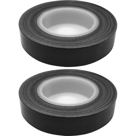 cyclingcolors 2x Nastro adesivo del teflon PTFE ad alta temperatura sigillatura sotto vuoto isolante per sigillatrici sottovuoto nero, 13mm x 10m