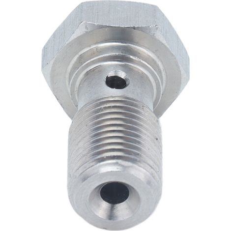 Raccord Banjo M10x1.0 en Acier Inoxydable Résistant à la Corrosion, Boulon de Frein pour Voiture, Diamètre 0.8in (1/5)