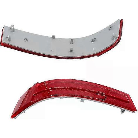 Aplicable a Mercedes-Benz X164 GL320 GL450 GL550 2007 2008 2009 Luz de advertencia del parachoques trasero Lente roja 1648201174 1648201274 Edición 0617