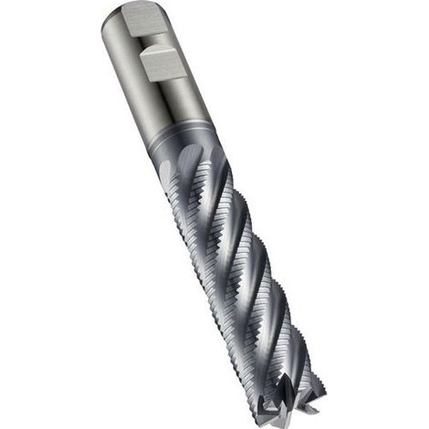 Fresa C492 DIN 844 L D.25mm Filo de corte L.90mm HSS-E-PM ALCRONA 35Grad Z.6
