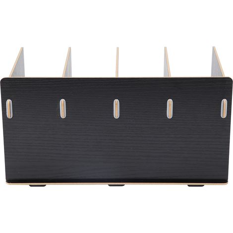 Étagère bureau DIY en bois, rangement livres DVD magazines, porte-revues pour étudiants enfants adultes 01 (1/5)