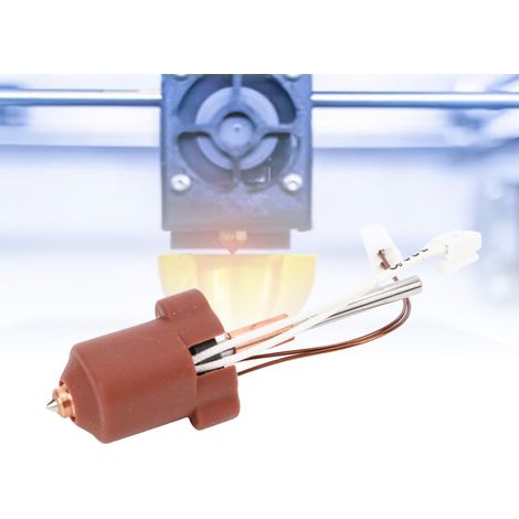 Kit de tête d'impression Creality Ender 3 V3 : résistance aux hautes températures jusqu'à 300 °C, chauffage rapide de 60 W, céramique à haute conductivité thermique, avec buse intégrée Ender 3 V3/3 V3 (1/5)